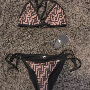 fendi x fila bikini